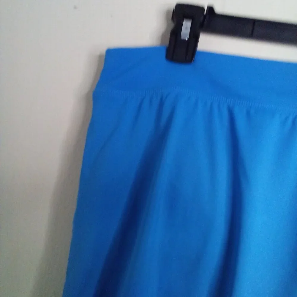 Lands' End Skort Swim Bottom Women 16 Bikini With Skirt Blue - Picture 3 of 12